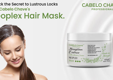 Unlock the Secret to Lustrous Locks with Cabelo Chave's Neoplex Hair Mask.