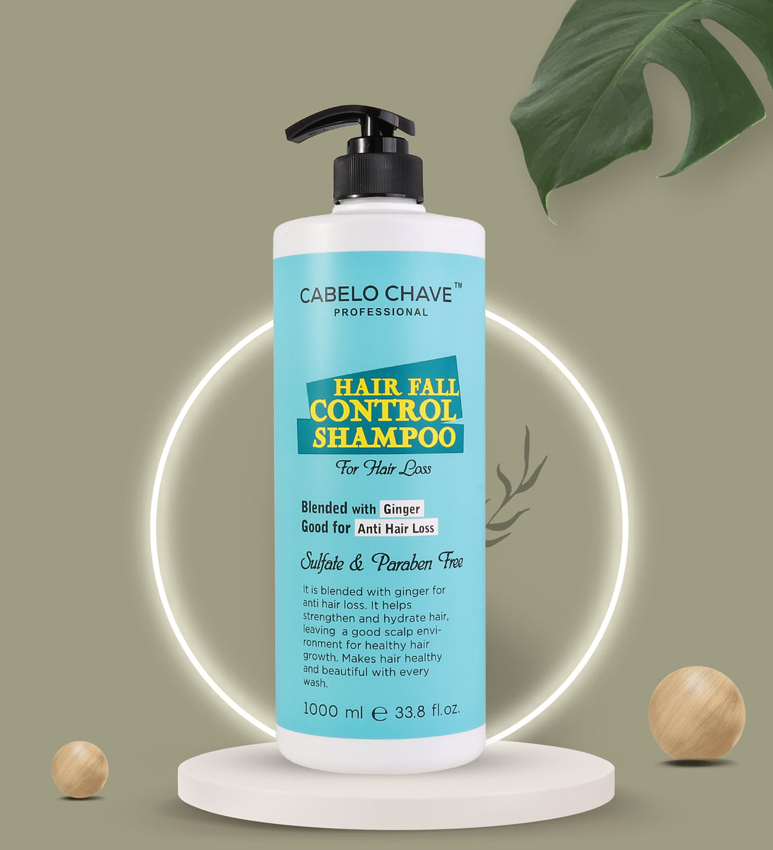 Hair fall control Shampoo – Cabelo Chave