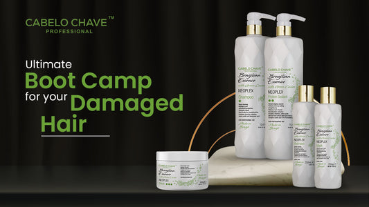 The Ultimate Bootcamp for Your Damaged Hair: Cabelo Chave Professional's Neoplex Range